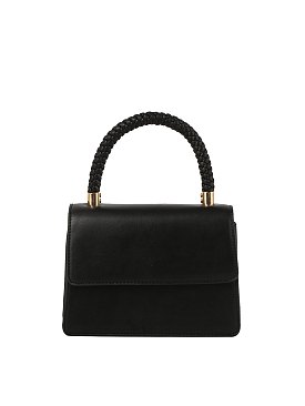 Braided Top handle Satchel