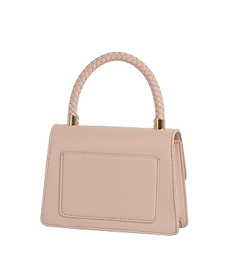Braided Top handle Satchel