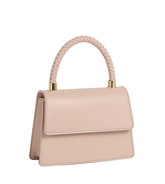 Braided Top handle Satchel