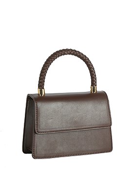 Braided Top handle Satchel