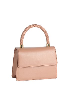 Braided Top handle Satchel