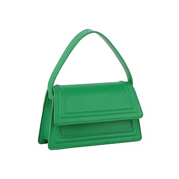 Fashion Flapover Crossbody Satchel