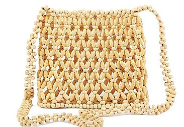 FASHION BEAD CROSSBODY BAG
