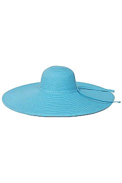 CLASSIC STRAW OVERSIZED FLOPPY SUN HAT