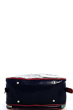 NICOLE LEE DOME IRIS SATCHEL