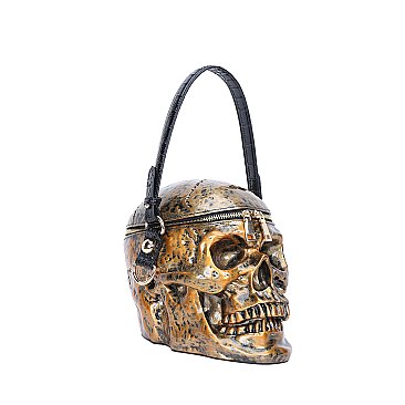 Funny Skeleton Grave Digger Handbags