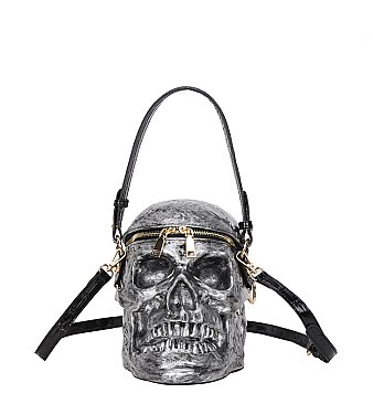 Funny Skeleton Grave Digger Handbags