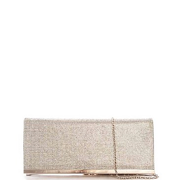 CHIC RHINESTONE EVENING CLUTCH WITH CHAIN JYHD-2376