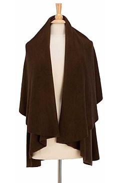 BASIC SHAWL VEST