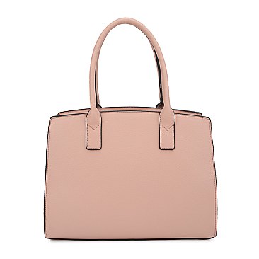 2 in1 Satchel With Crossbody Bag