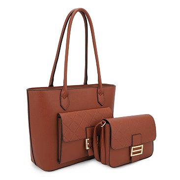 TOTE BAG WITH CROSSBODY BAG