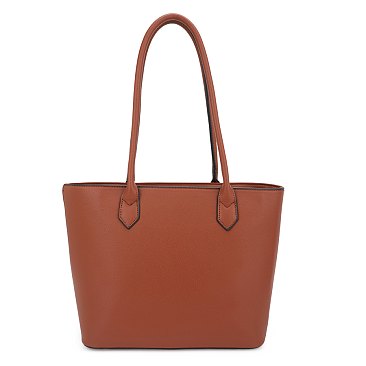 2 IN1 SMOOTH DESIGN TOTE BAG WITH CROSSBODY BAG