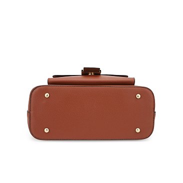 2 IN1 SMOOTH DESIGN TOTE BAG WITH CROSSBODY BAG