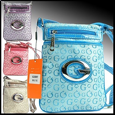 G- SIGNATURE MESSENGER CROSS BODY