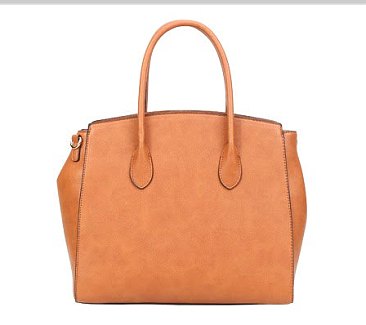 2-IN-1 Quilted Accented Satchel Handbag With Wallet