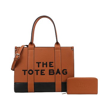 BROWN THE TOTE BAG