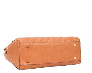 2-IN-1 Quilted Accented Satchel Handbag With Wallet