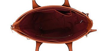 2-in-1 Monogram Shopper-Tote Wallet Set