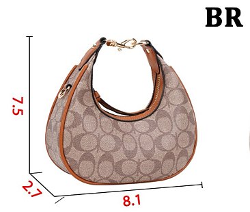 Oval Monogram Satchel / Cross-body Bag