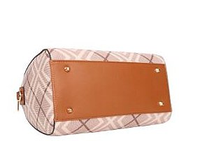 3-in-1 Pliad Design Satchel, Clutch, and Wallet Set