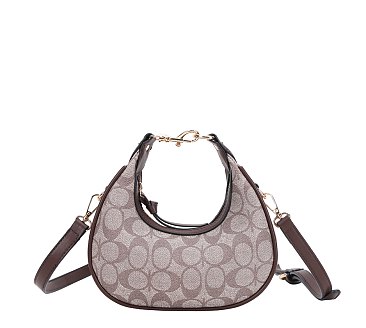 Oval Monogram Satchel / Cross-body Bag