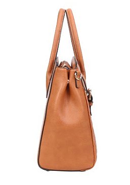 2-IN-1 Quilted Accented Satchel Handbag With Wallet