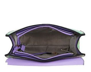 2 in-1 Amazing Boutique Quality Padlock Tie-Dye Classy Flap Satchel