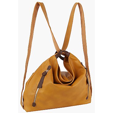 Fashion Convertible Shoulder Bag Backpack