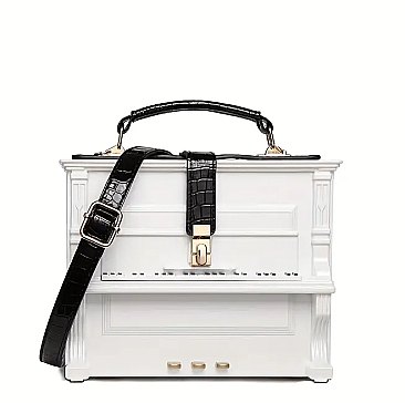 Piano Boxy Shaped Handbag