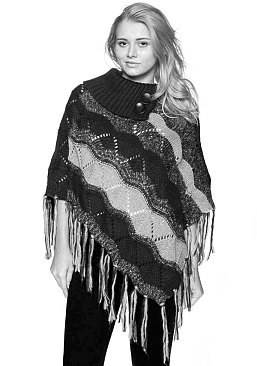 Knitted Poncho