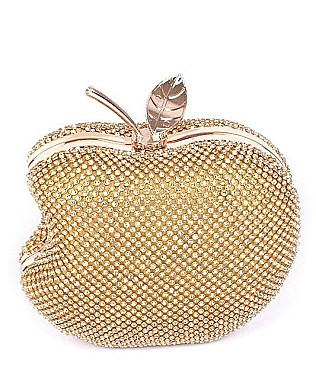 Trendy Apple Shaped Box Clutch LA-PPC6099
