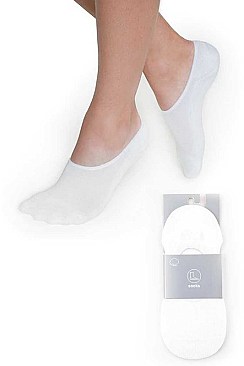 Pack of (12 Pairs)  No Show Cotton Socks LA-Z67017