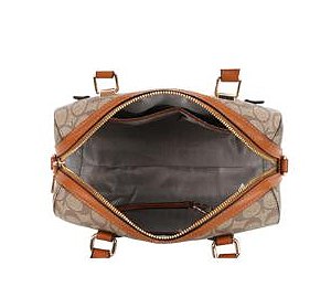 2-IN-1 OVAL PRINTED DUFFLE BOSTON BAG WITH WALLET SET