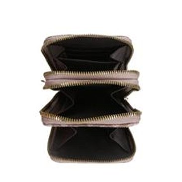 triple compartment cross-body