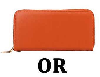 Smooth Zip-Around Wallet
