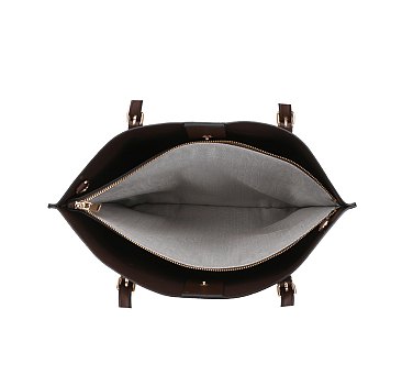 3-in-1 Oval Monogram Tote Handbag Wallet Set