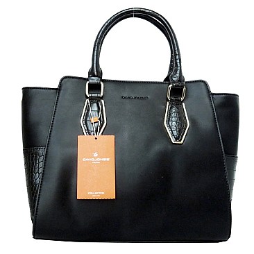 CROCODILE TRIM QUALITY DAVID JONES TOTE