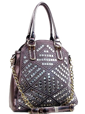 Rhinestone Shoulder Bag