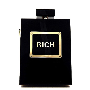 Perfume Bottle Case Box Clutch