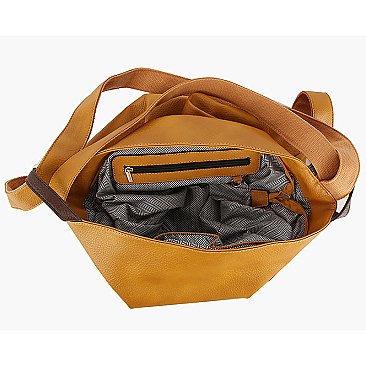 Fashion Convertible Shoulder Bag Backpack