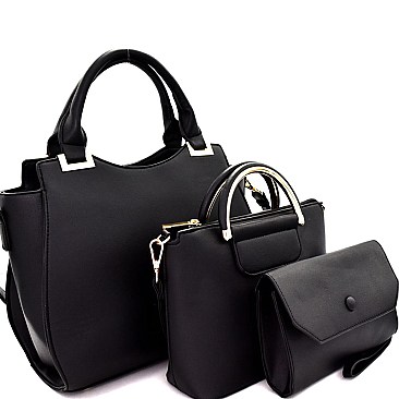 Classy 3 in 1 Wing Satchel Value SET MC0034-LP