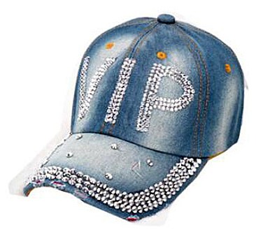 VIP Stoned Denim  Cap