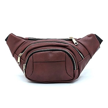 Fashion Multi Pocket Fanny Pack Waist Bag