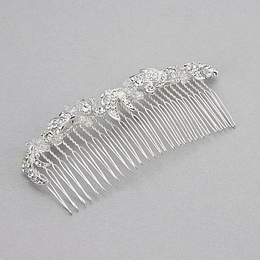 FASHIONABLE BRIDAL HAIR COMB W/ STONES SLW1193