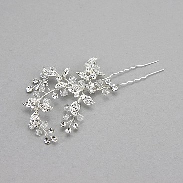 FASHIONABLE BRIDAL HAIR STICK W/ RHINESTONES SLW1196