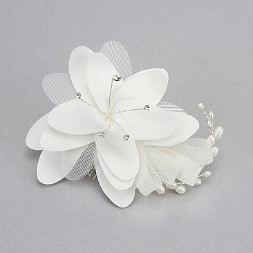 PRISTINE BRIDAL FLOWER HEADPIECE SLW1189