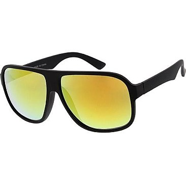 Pack of 12 Mirror Lens Sunglasses