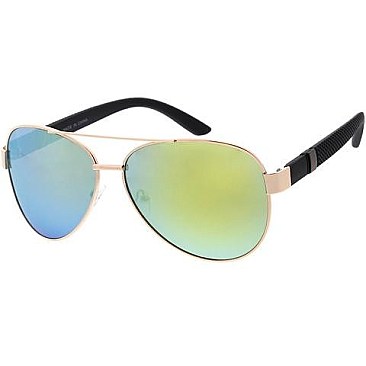 Pack of 12 Reflective Aviator