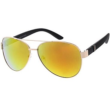 Pack of 12 Reflective Aviator