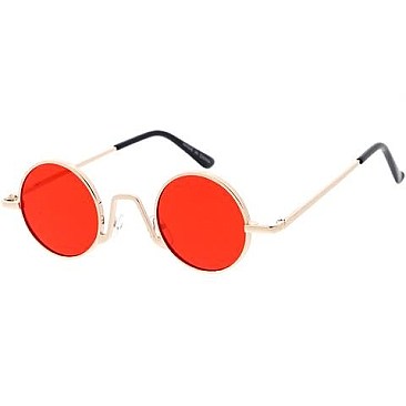 Pack of 12 Round Temple Frame Sunglasses